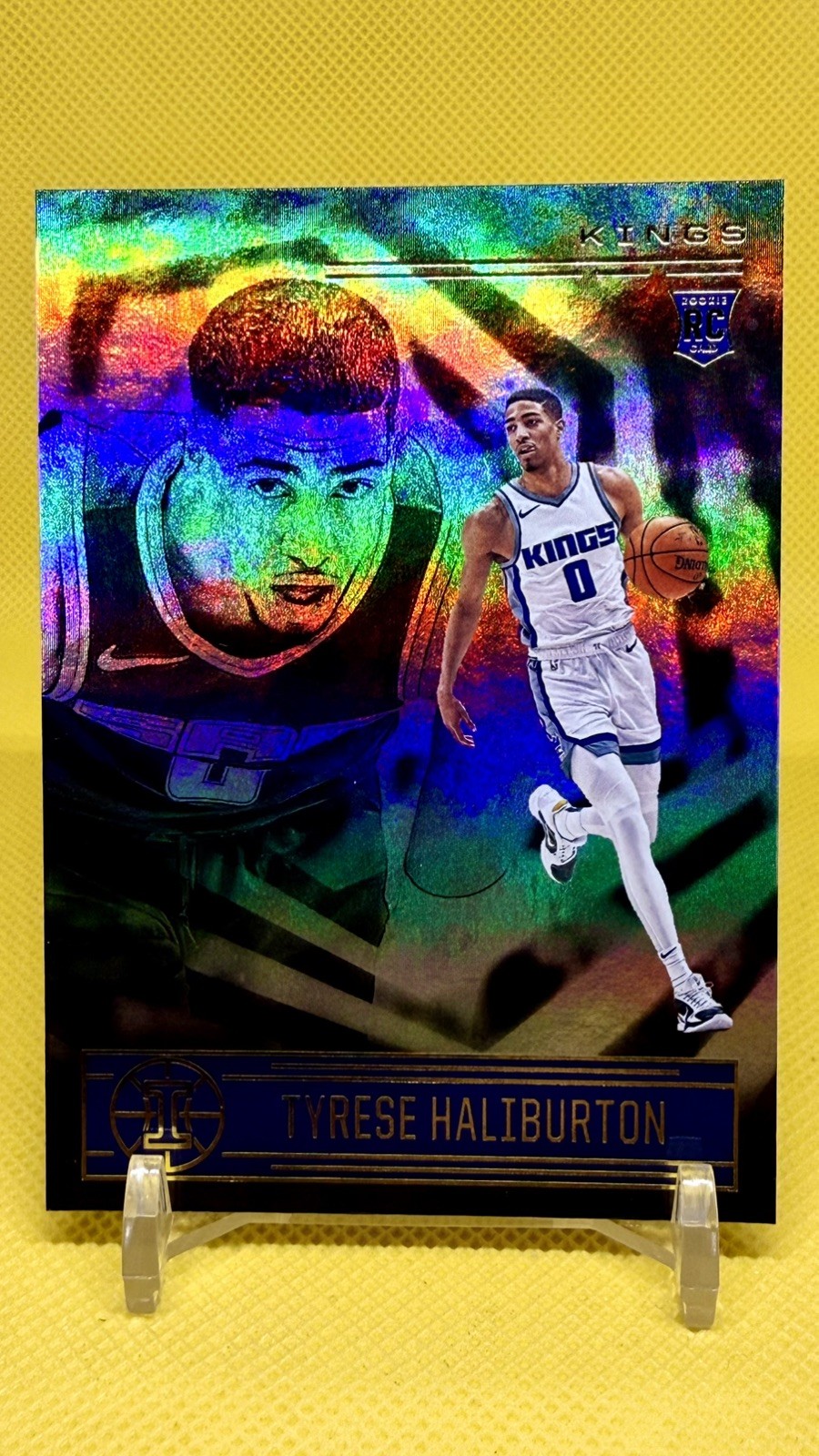 Tyrese Haliburton RC 2020-21 Panini Illusions Rookies #153 Kings