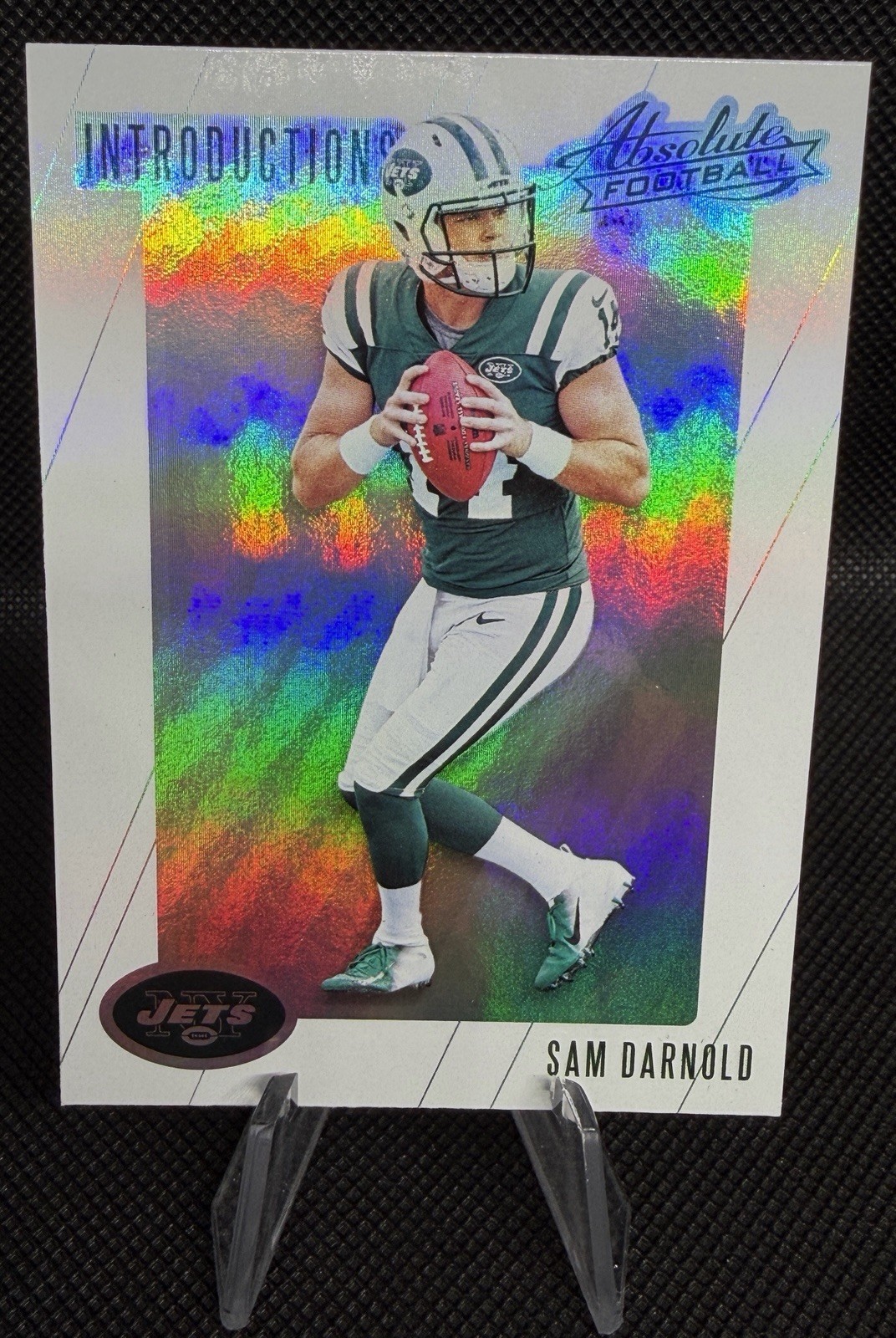 2018 Panini Absolute Introductions Sam Darnold #IN-SD (RC) SUPER BOWL CHAMP