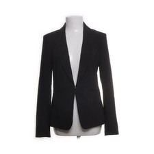 H&M, Blazer, Gr&ouml;&szlig;e: 38, Schwarz, Elasthan/Polyamid/Polyester/Viskose #87Z