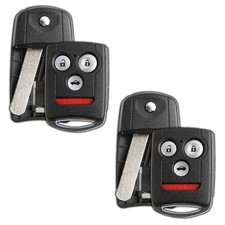 2 Key Fob Remote Shell Case Replacement for Acura N5F0602A1A MLBHLIK-1T