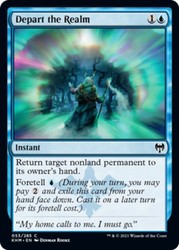 Depart the Realm [Kaldheim 53/285] Common Instant