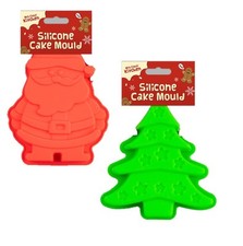 Molde De Silicona Para Pasteles De Navidad - Elige Diseño