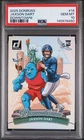 2025 Donruss Downtown #14 Jaxson Dart Giants RC Rookie SSP CASE HIT PSA 10