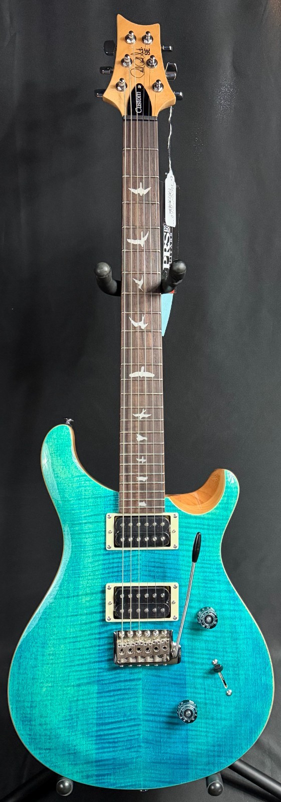 PRS SE Custom 24 Electric Guitar Blue Matteo Finish w/ Gig Bag