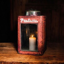 Nostalgie Laterne Shabby Chic Windlicht Tischdeko für die Terrasse