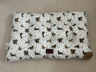 Dachshund Print Dog Bed Mat Pillow Dachshund Dog Bed, Coco & Clyde 18x30in NWT