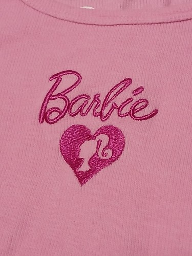 Forever 21 Barbie Women's Long Sleeve Shirt Hot Pink Size Large Mattel 2022 - Picture 2 of 7