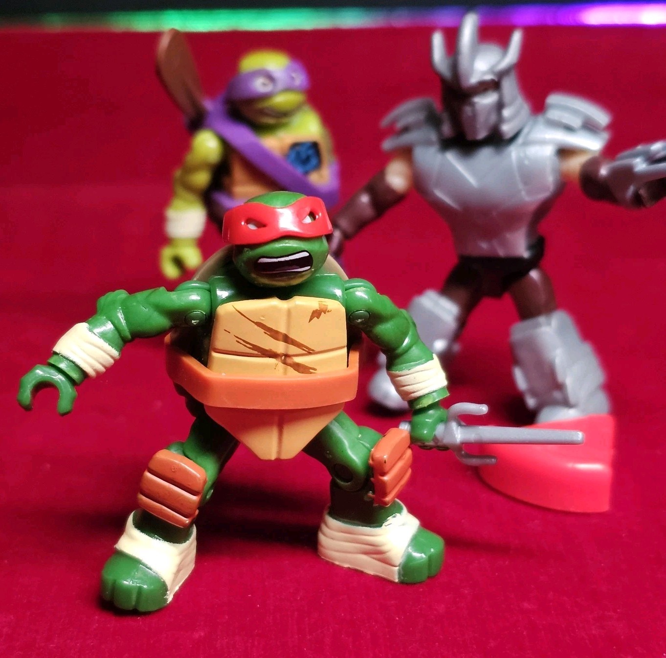 Teenage Mutant Ninja Turtles - TMNT Mega Bloks -  Shredder, Donatello, Raphael