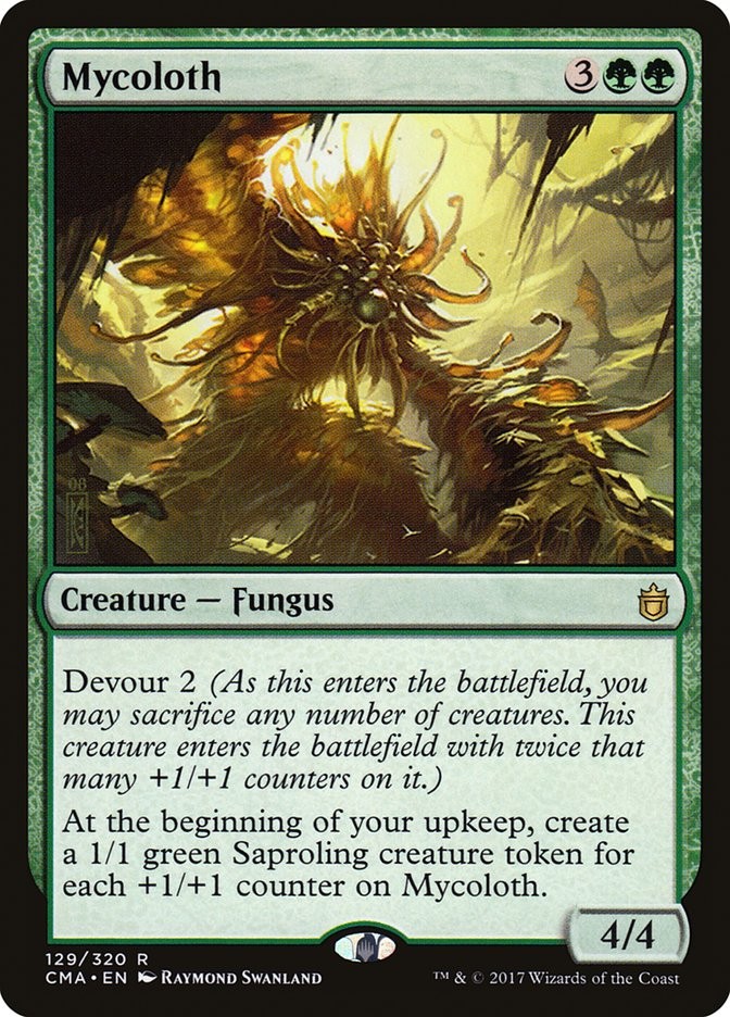 MTG Mycoloth  - Commander Anthology #129