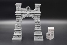 Tabletop Terrain Fantasy Medieval Gate Portal Dnd RPG Wargame Skirmish 28mm