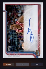 NBA Collect Digital Allen Iverson Signature Iconic