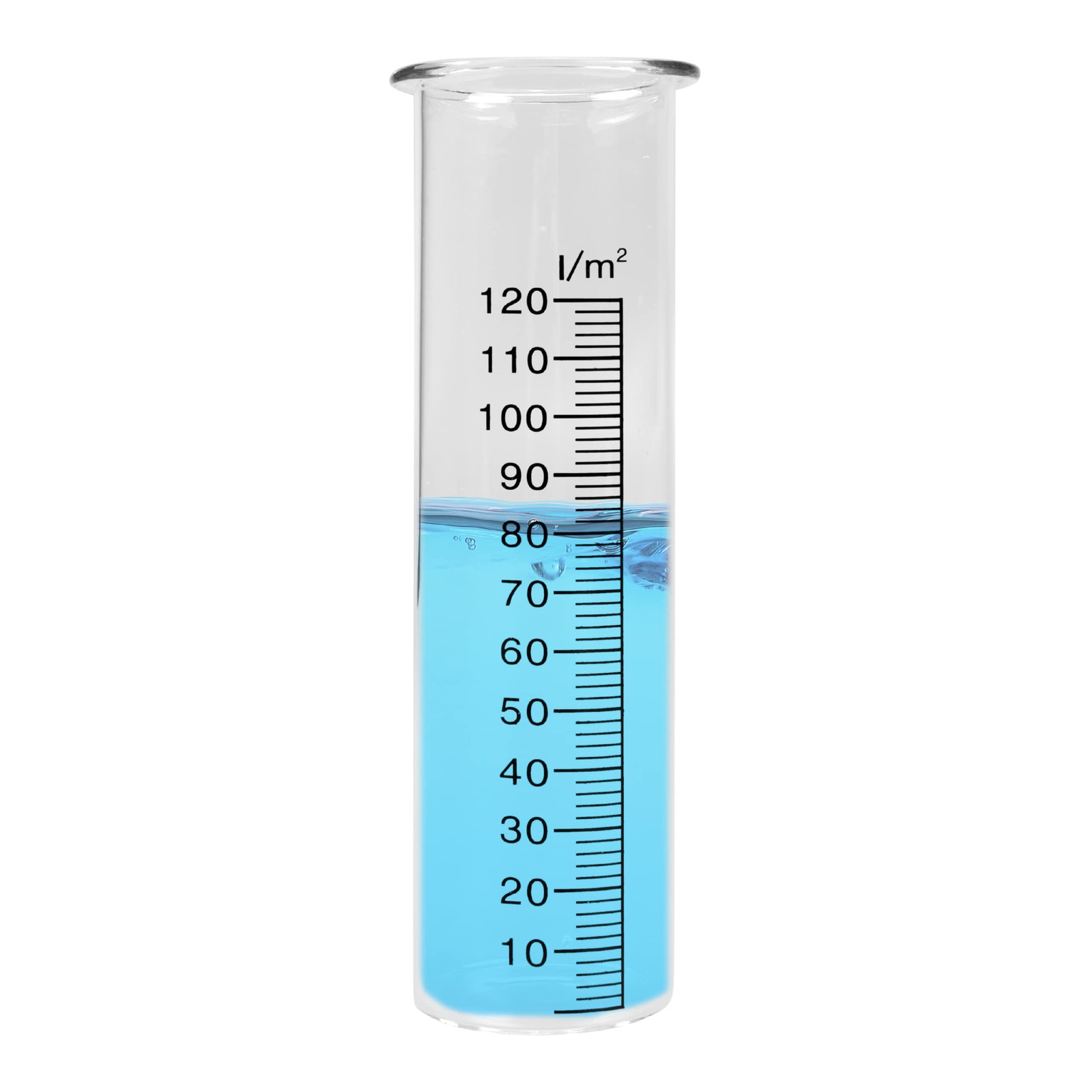 Pluviomètre en verre de rechange 15 cm en verre borosilicate