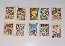 Vintage Premium Cracker Jack Prize Loads of Jokes Book LOT Of 8 Wise Cracks
