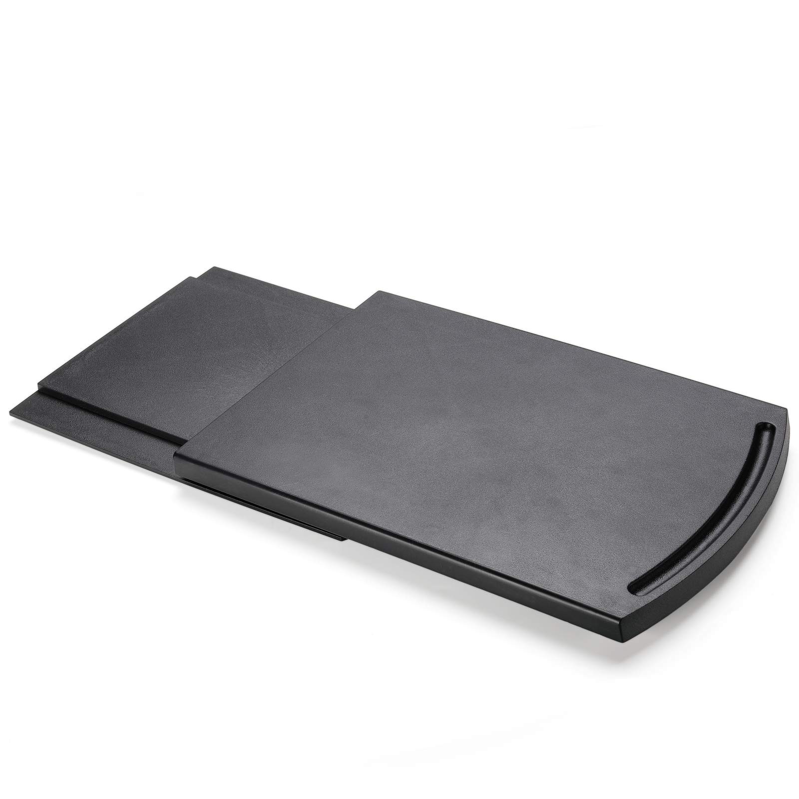 Tray 12" Pull Out Caddy Tray With Smooth Rolling Wheels