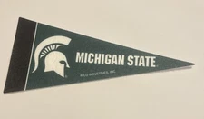 NCAA Michigan State Spartans Mini Pennant 4”x9" Wall Decor Flag