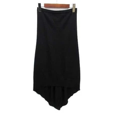 Atsuro Tayama Wool Knit Tight Skirt Black 36 EUR36 USA4 Waist: 64-80cm Hip: Used