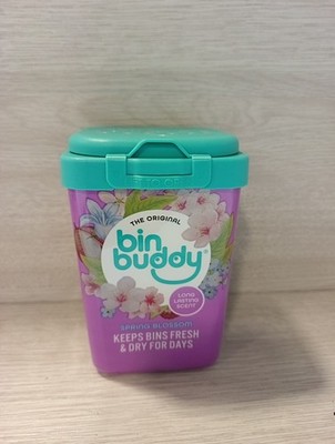 Bin Buddy Fresh Spring Blossom 450g Bin Freshener Deodorierer Pulver *gebraucht*
