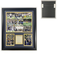 Legends Never Die Michigan Football 2023 CFP National Champions Framed Double