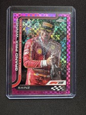 Carlos Sainz 2025 Topps Chrome Formula 1 F1 Pink Checker /250 GP Winner