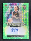 2025 Topps Finest Basketball Green Geometric Refractor Jaylon Tyson #ESG-JY