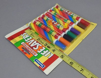 New MoC 1980s Vintage Life Savers Roll Candy Scented Markers