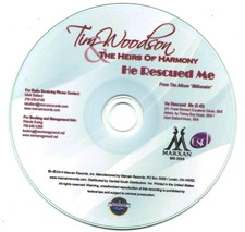 Tim Woodson & The Heirs of Harmony: He Rescued Me, Millionaire PROMO CD SINGLE
