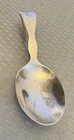 Antique Lunt Sterling Silver Baby Spoon Curved Handle mono C old mark RBL