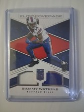 Sammy Watkins Dual Patch 2017 Donruss Elite - Elite Coverage Sammy Watkins #25