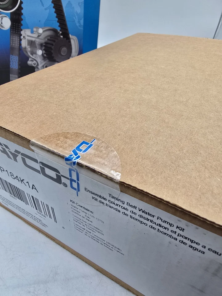 Kit de correa de distribución del motor con bomba de agua Dayco WP184K1A se adapta a Acura Integra 1990 Foto 4 de 4