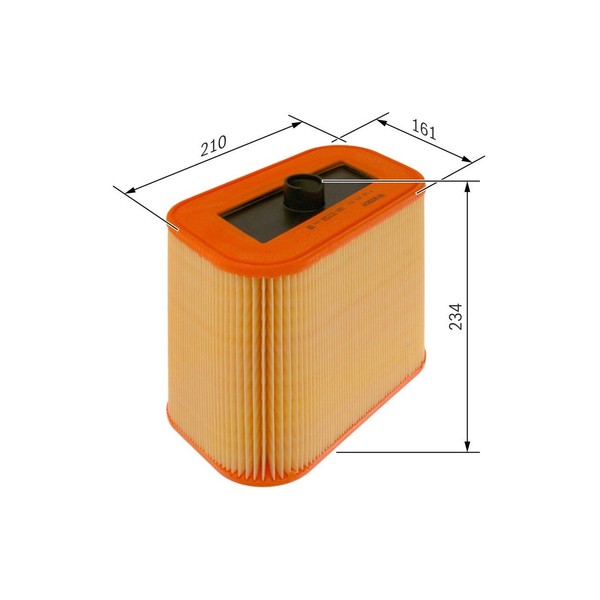 Bosch F 026 400 431 Luftfilter-image