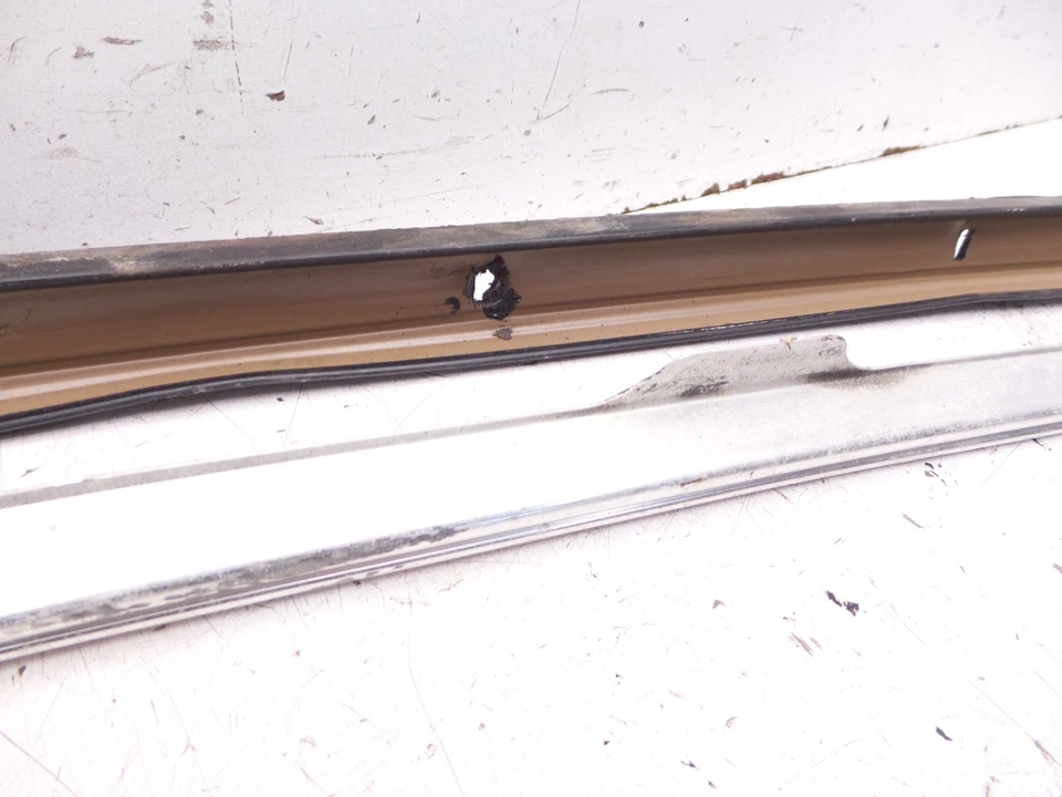 70-81 Camaro Side Window Tracks for Weather Seals Drip Rail B Pillar Trims Pair - Image 4 of 4