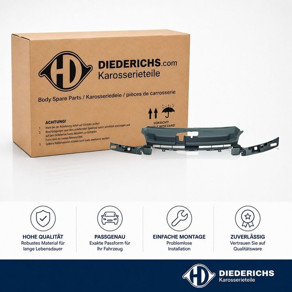 Halter KÜHlergitter Oben Diederichs 4227139 FÜR Peugeot-image