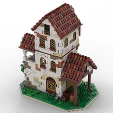 HXtoy Rural Hotel Model for Pirates Series Building Toys Set 1404