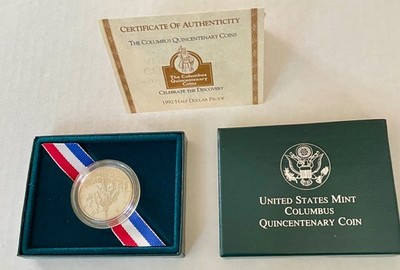 1992-S Columbus Quincentenary 500th Anniversary Proof Coin with