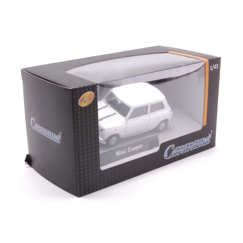 MINI COOPER WHITE 1:43 Cararama Auto Stradali Nouveau modèle - Photo 3/3