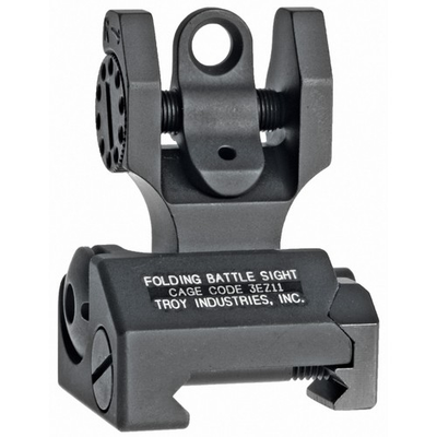 #ad TROY Industries BattleSight Folding Rear Sight Black Finish SSIG FBS R0BT 00 $129.55