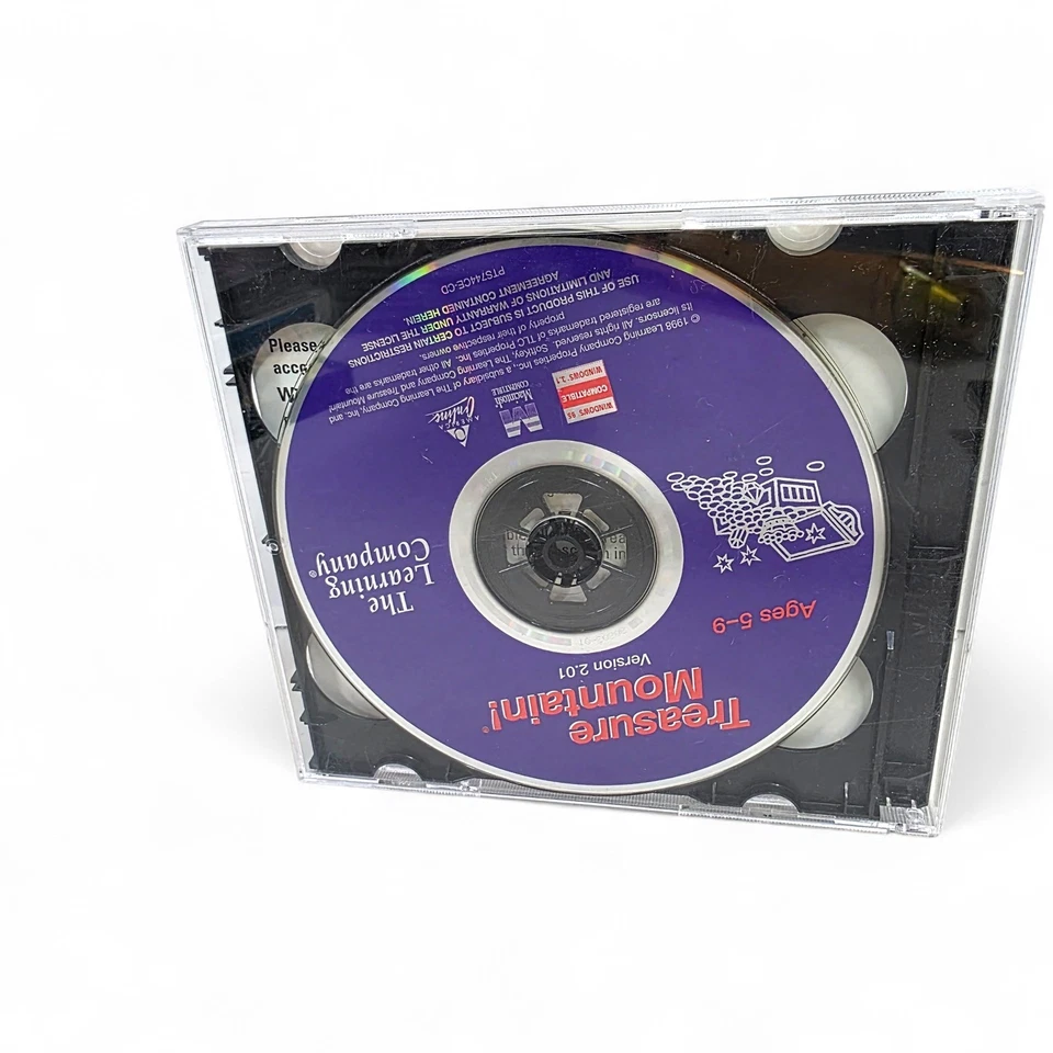 Treasure Cove Treasure Mountain PC 2 CD ROM Educational Game Learning Company Foto 2 de 4