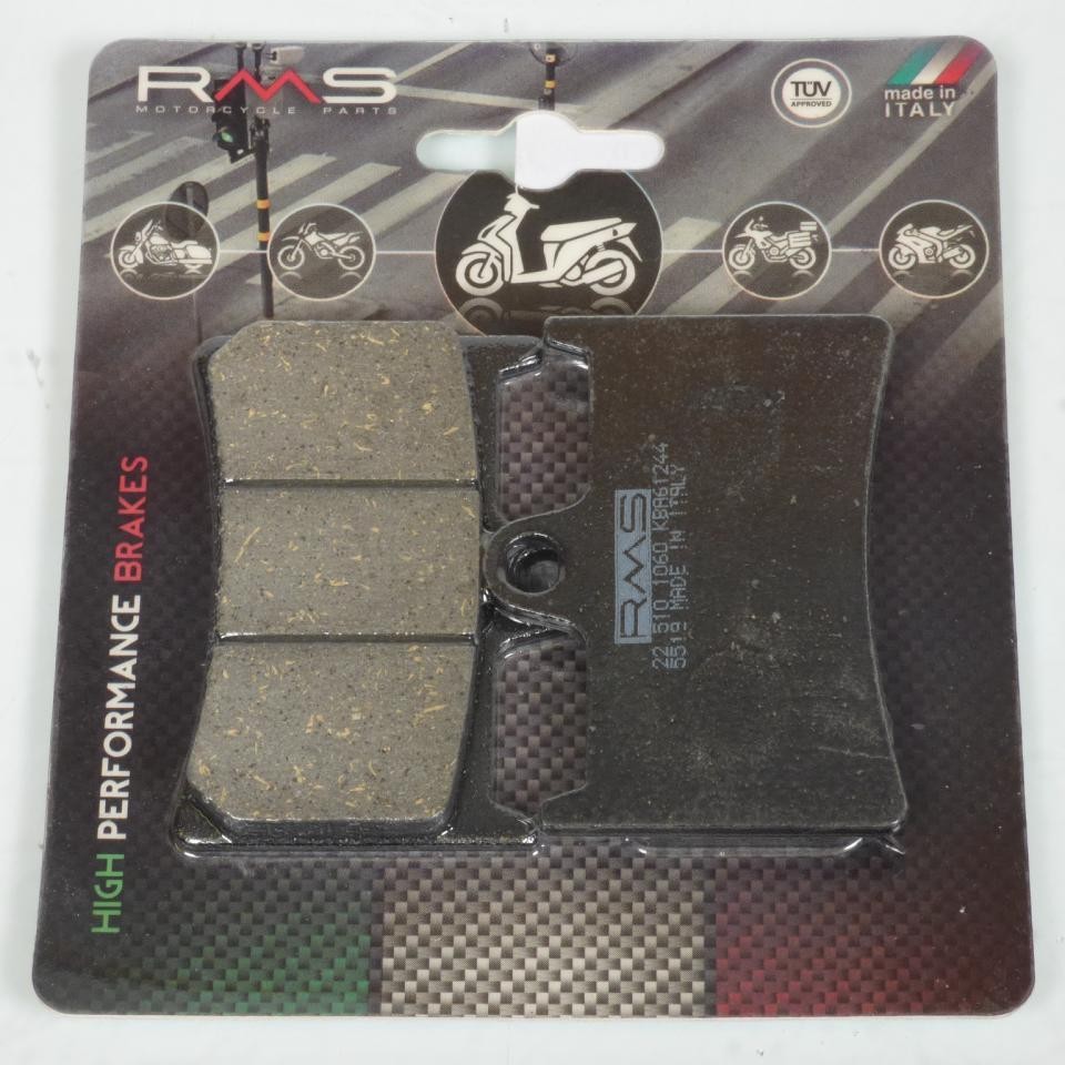 Plaquette de frein RMS avant pour Yamaha FZ8 balades et trajets