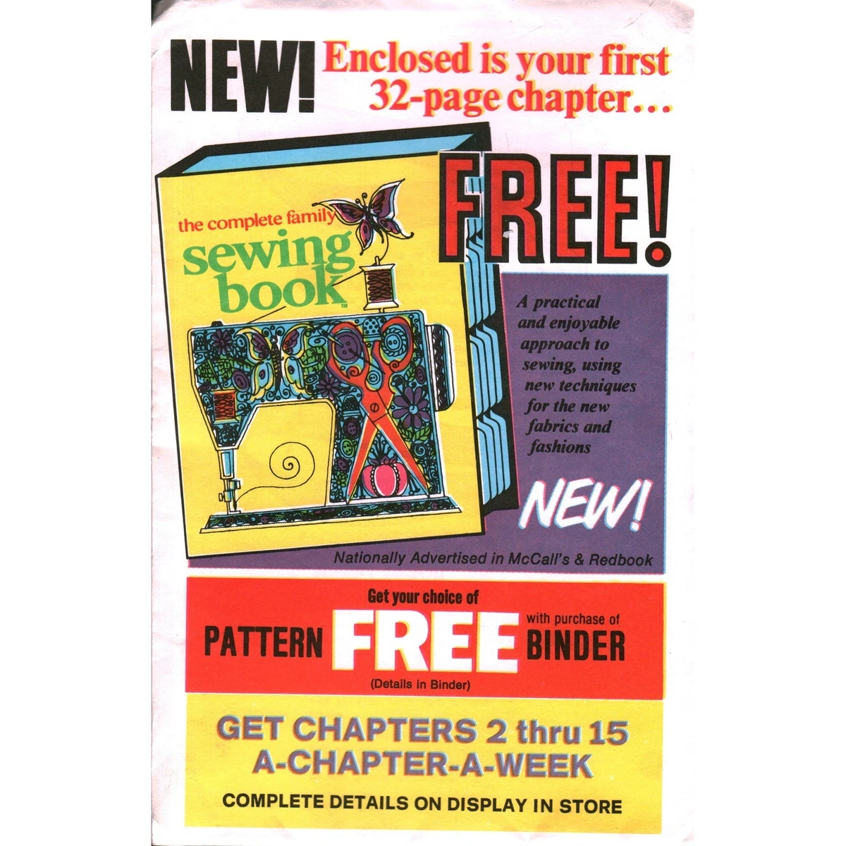 Vintage Original Collectible Sewing Manuals & Books for sale | eBay
