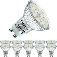 GU10 LED Lampen 10 StüCk 4000 K Neutralweiß 4,9 W 585 Lumen Ersetzt 75 W Halogen