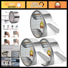 Heavy Duty Aluminum Foil Duct Tape 3PCS - Insulation Adhesive for HVAC, Ductwork