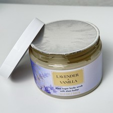 Bath  Body Works Aromatherapy LAVENDER VANILLA Sugar Body Scrub  Shea Butter