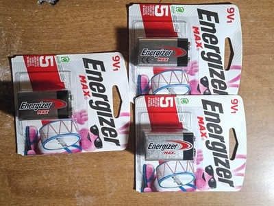 Energizer Max 9V Batteries