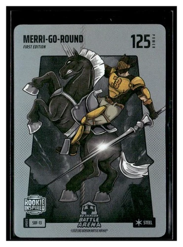 Bo Jackson Battle Arena #SBF-13 Merri-Go-Round Jackson Merrill Silver Steel RC