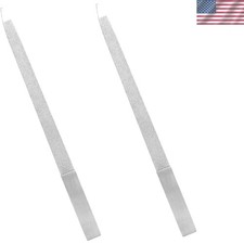 Diamond Dust Stainless Steel Nail File - 9 Inch Precision Tool for Perfect Nails