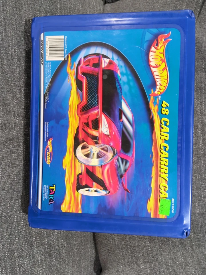 Vintage 24 Hot Wheels & 24 Matchbox Lot Of Mint Cars W/ 48 Hot Wheels Carry Case - Image 2 of 4