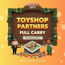 💫Monopoly_Go Partner Event⚡Toyshop Partners💥 Full Carry 💥 Super Fast Delivery