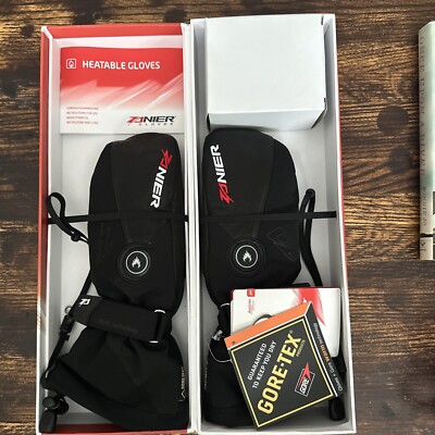 Brand New, Never Used Women s  Zanier HOT.GTX Heated Mittens Size 7/medium