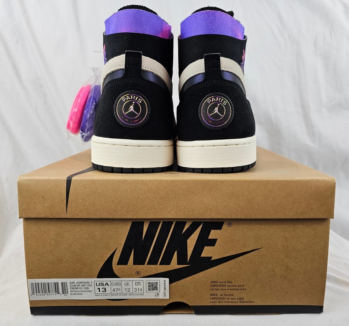 Nike Jordan 1 High Zoom Comfort Paris Saint-Germain PSG Men