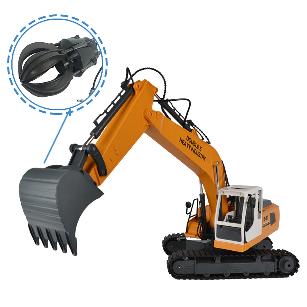double e rc excavator attachments